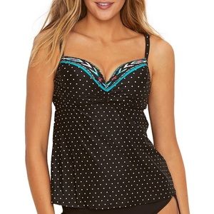 Coco Reef NWT Women’s Tankini Top 32/34DD